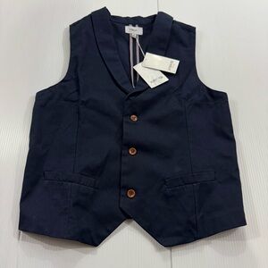 JK77. NWT Men's Hyden Yoo Gonzalez Navy Vest with Button Closure (38)